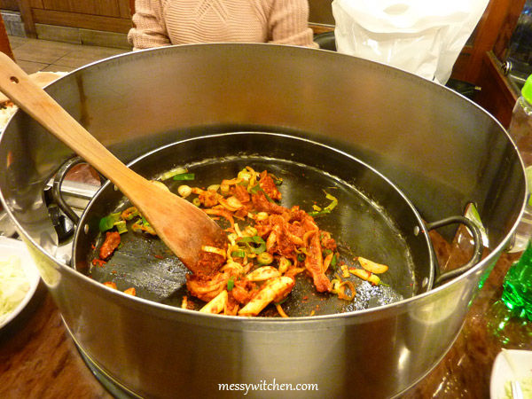 Yoogane Dalk Galbi Restaurant @ Gangnam, Seoul, South Korea